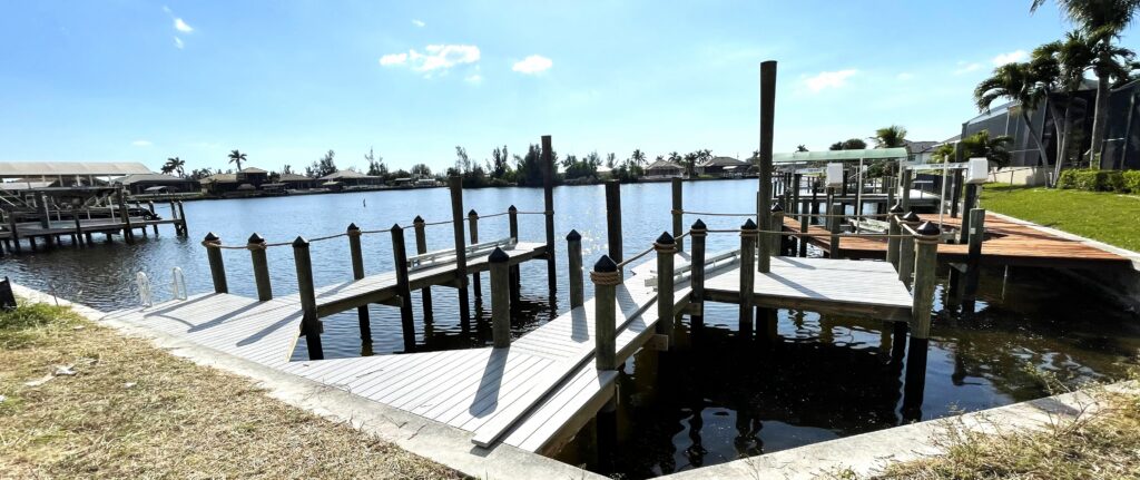custom dock cape coral