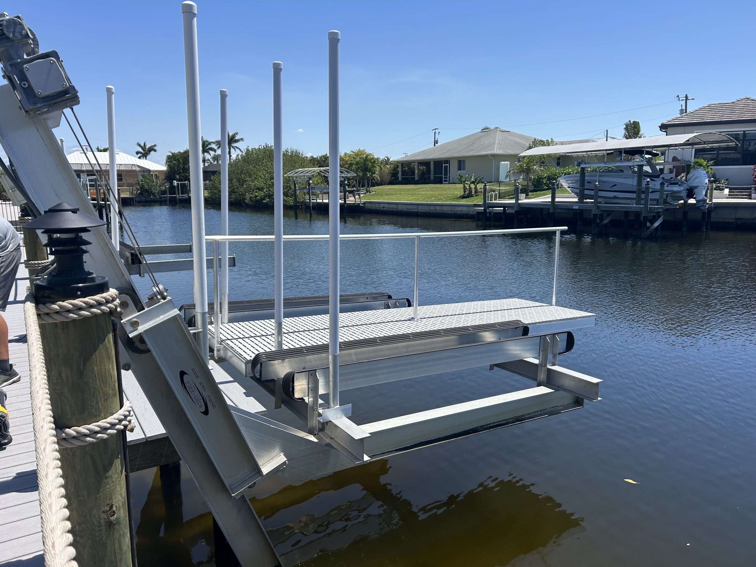 Custom dolphin elevator lift